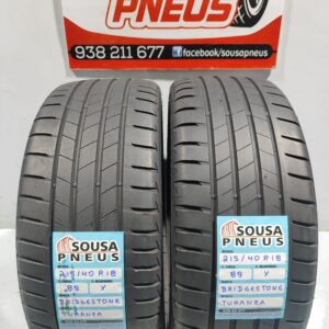 2 pneus semi novos 215-40R18 Bridgestone - Oferta dos Portes