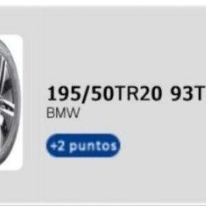 2 pneus novos Bridgestone BMW i3- 195-50R20 - Oferta da Entrega