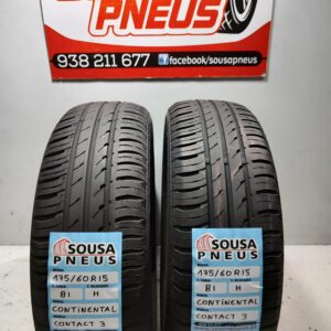 2 Pneus continental 175/60R15 Oferta da Entrega