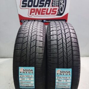 2 pneus semi novos 235-70r17 hankook - oferta dos portes