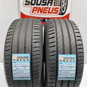 2 pneus semi novos 225-55R17 Kleber - Oferta dos Portes