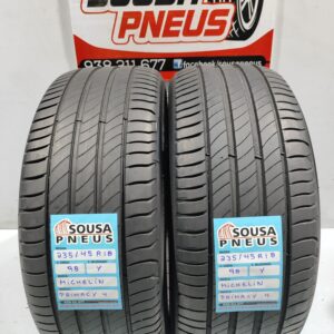 2 pneus semi novos 235-45R18 Michelin - Oferta dos Portes