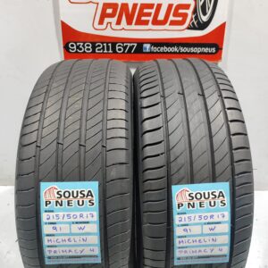 2 pneus impecáveis 205-50R17 michelin - Oferta dos portes