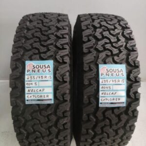 2 pneus novos 235-75r15 nelcaf - oferta dos portes