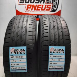 2 pneus semi novos Nexen  215/60R17 96H Oferta dos Portes