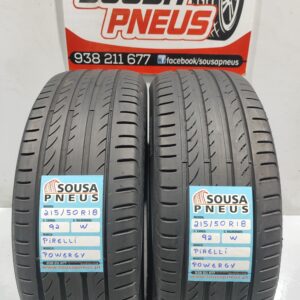 2 pneus semi novos 215-50R18 Pirelli - Oferta dos Portes