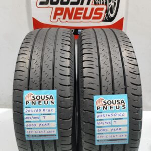 2 pneus semi novos 205-65R16C Goodyear - Oferta dos Portes