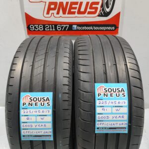 2 pneus semi novos 225-45R17 Goodyear - Oferta dos Portes